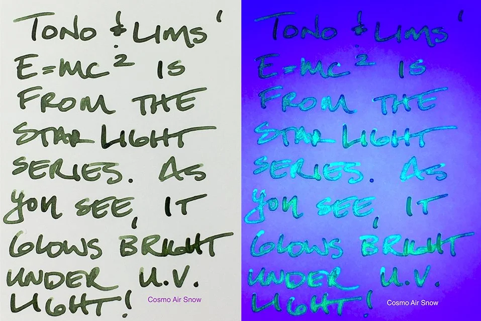 Ink Review: Tono & Lims E=mc2 fountain pen ink — Inky Inspirations